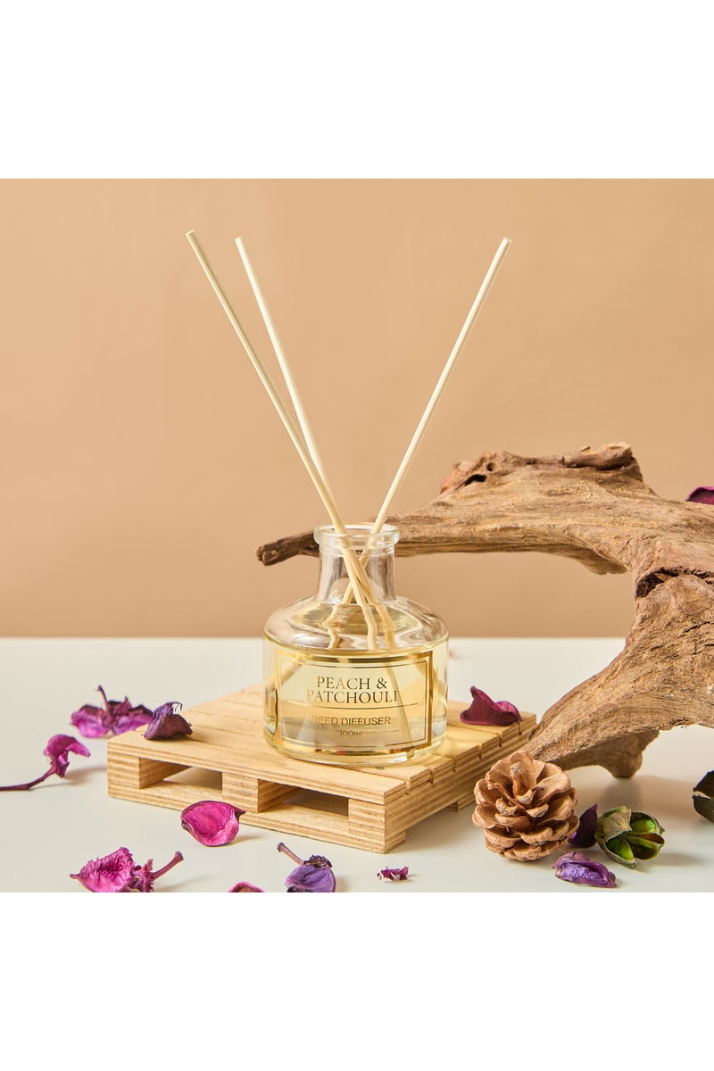 Peach and Patchouli Reed Diffuser - 100 ml - Image 1
